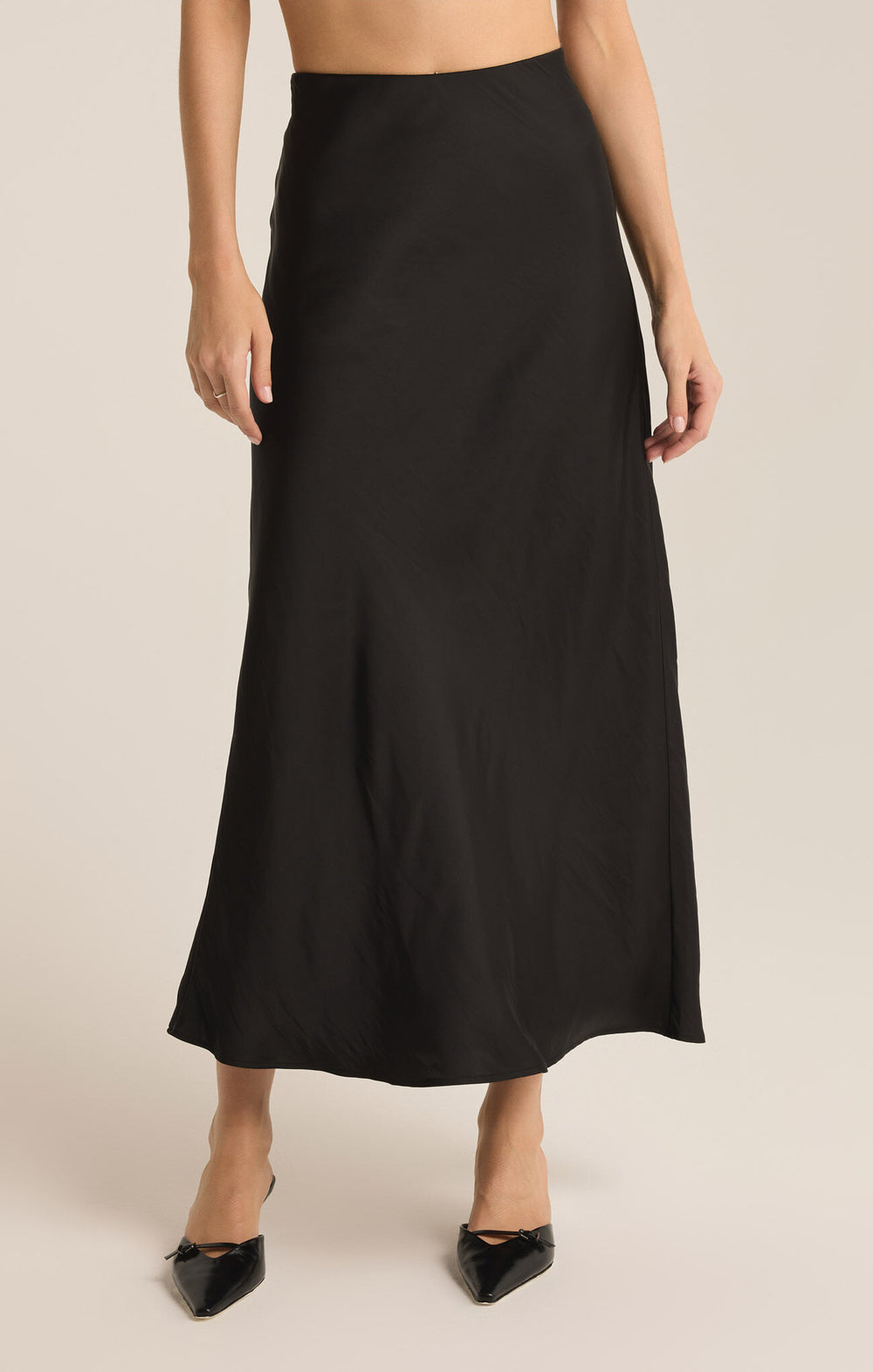 Europa Poly Sheen Skirt