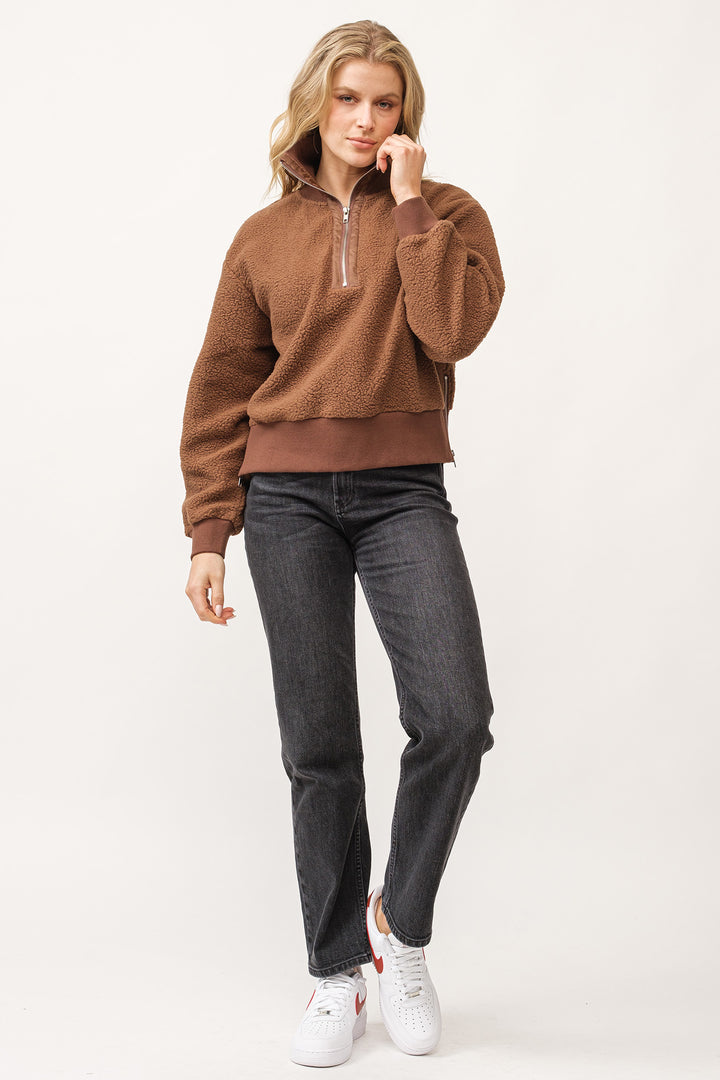 Briar Zip Up Sweater